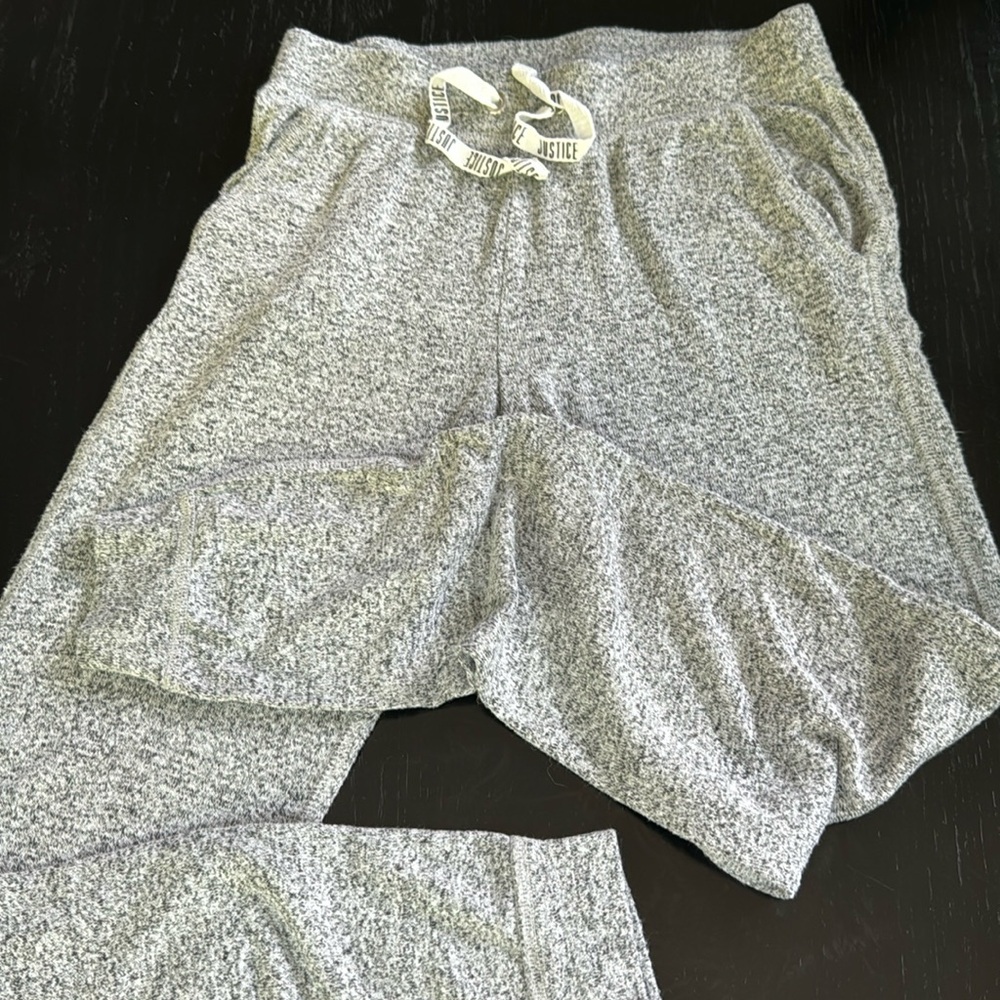 Justice joggers grey